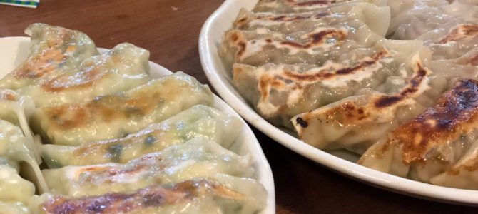 餃子パーティー