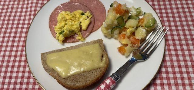 今朝の料理