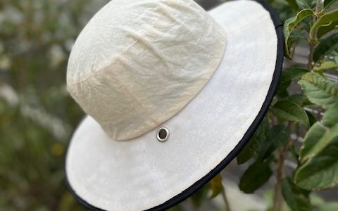 夏帽子の洗濯 夏帽子の洗濯